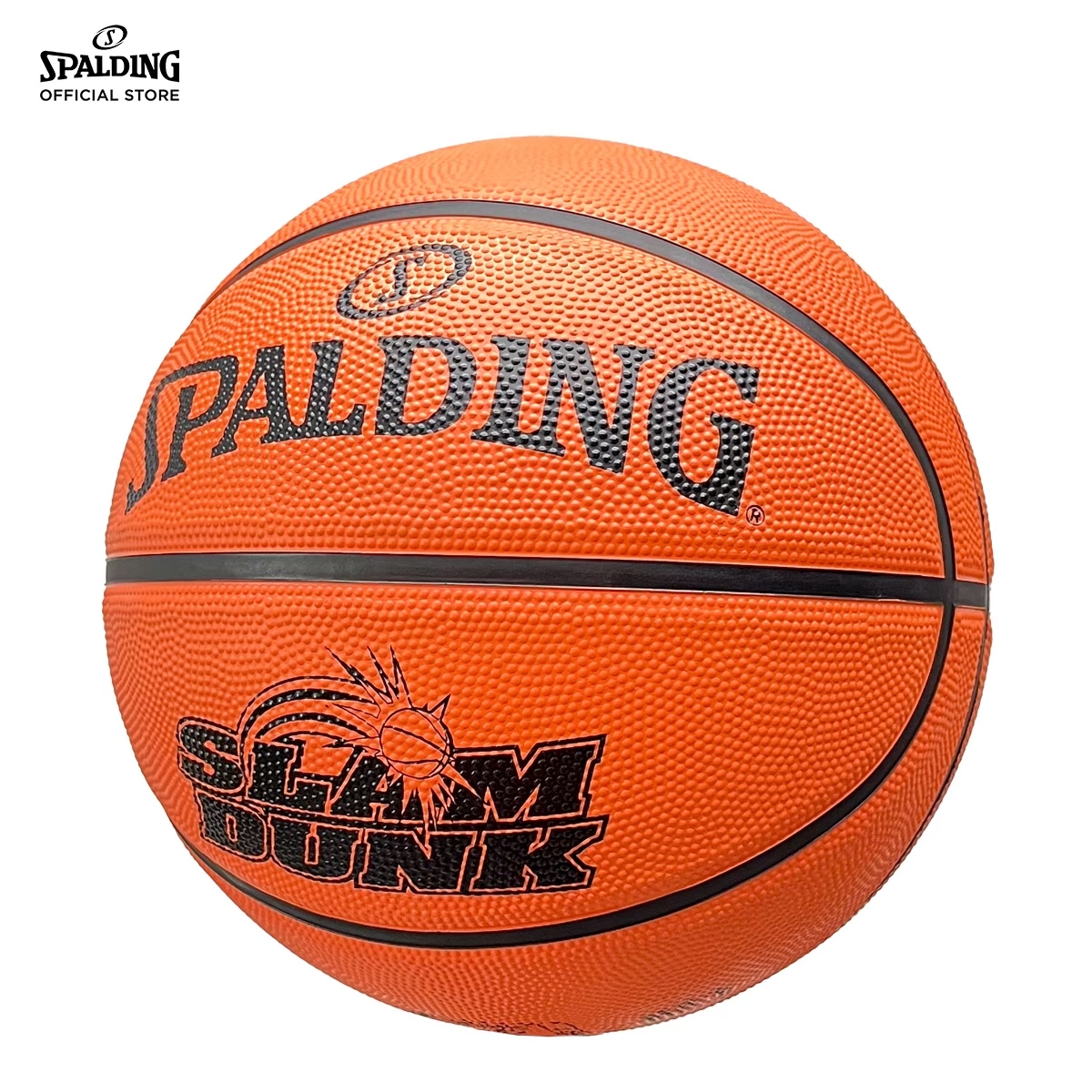 ลูกบาส SPALDING รุ่น SLAM DUNK ลูกบาสเกตบอลยาง เบอร์ 7_4